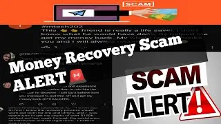 Money Recovery SCAM ALERT || Beware of Scammers in the YOUTUBE COMMENTS || SCAM ALERT🚨