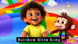 Rainbow Slide Song | Tinkle Tots Corner Nursery Rhymes & Kids Songs