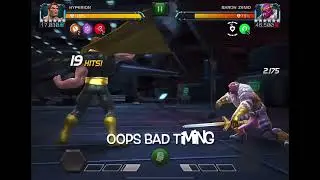 New Event Quest Overture of Evil (Cavalier) Baron Zemo vs Hyperion | MCOC
