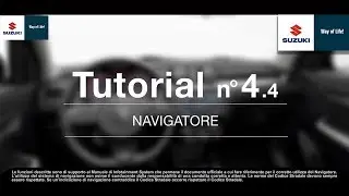 Navigatore Suzuki Swift - Tutorial 4.4 – Mappe e opzioni