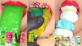 [Full ver.] ASMR Various Sweet Desserts 🍭👄Eating Sound