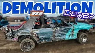 Who&rsquo;s In The Pit? - Charles City Iowa Demolition Derby 
