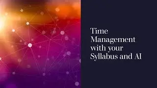 Time Management with ChatGPT AI