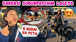 YATRA SUDURPASCHIM KO😍//K KO LAGI YATI TADA🤔//MECHI TO MAHAKALI RIDE😱//bebo_vlog🌍❤️🥀
