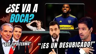 DISTASIO en MODO SACADO defenestra a BORJA por TENER CONTRATO en RIVER y coquetear con Boca