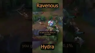 Season 13 League of Legends - Ravenous Hydra #shorts