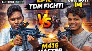 TDM FIGHT! 1v4 M416 🔥 Sabko Hilaa Diya#bgmi @TheBixiOP