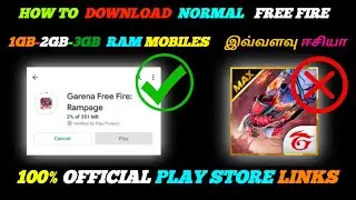 NORMAL FREE FIRE DOWNLOAD LINK IN TAMIL   | FREE FIRE LINKS
