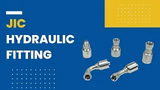 JIC female one-piece hydraulic fitting
