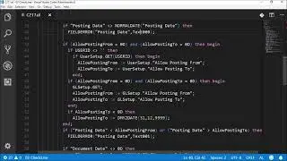 Dynamics 365 Business Central - M01-10 The NORMALDATE and CLOSINGDATE functions