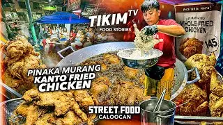PINAKA MURANG Kanto FRIED CHICKEN  ₱145 lang Isang Buo Na! | Caloocan Street Food | TIKIM TV