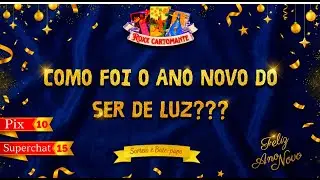 COMO FOI O ANO NOVO DO SER DE LUZ? +PX10+SUPERCHAT15+SORTEIO FREE!! #tarot #viral #anonovo2026 🥂&hearts;️