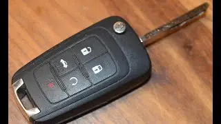 Замена батарейки в брелке ключа для Chevrolet Impala 2014-2020 годов выпуска - ПРОСТАЯ процедура ...
