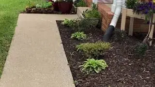 CURB APPEAL - Pressure washing the walkway