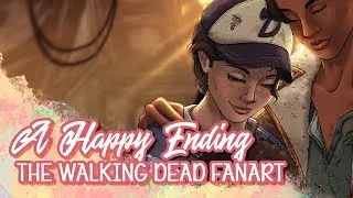 Clementine's Happy Ending | TELLTALE TWD FANART | Drawing A 'The Walking Dead' Final Season Tribute