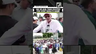 Sydney Cricket ground buzzes as cricket fans gather for India-Australia 3rd ODI in Australia