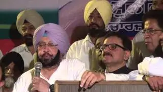 Captain Amarinder Singh Speech during campaign in Battleground Amritsar