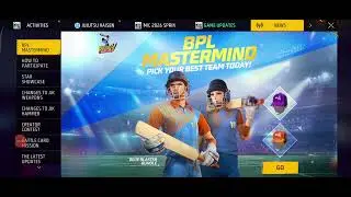 Cricket tournament free fire