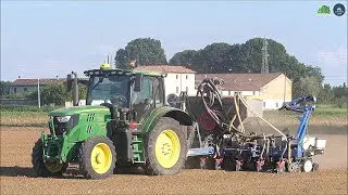 JD 6130R + Kinze 3000 - Team Garavelli - Semina mais 2024