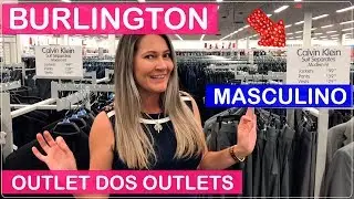 BURLINGTON vende ROUPA de GRIFE para HOMEM??? Compras em ORLANDO nos EUA de Moda MASCULINA!