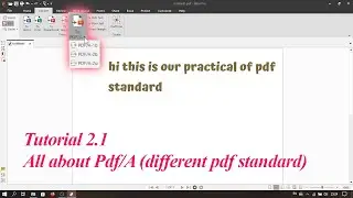 Tutorial 2.1 | All about PDF/A | A Practical Way | Using Nitro Pro