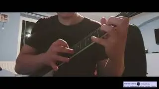 Paweł guitar impro to Synthwave Track 80s