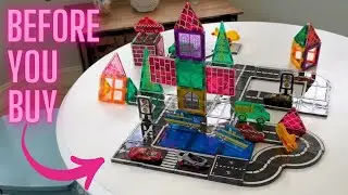 Review of the Coodoo Magnetic Tiles City Road Set