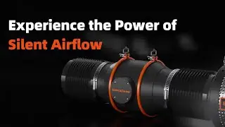 Spider Farmer Inline Fan | Quiet & Powerful | Elevate Your Grow Room Efficiency