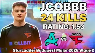 ☢️ JCOBBB POV: DUST2 DESTRUCTION vs Aurora! | StarLadder Budapest Major 2025 Stage 2