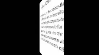 employee attributes