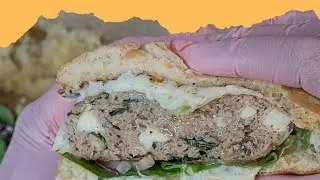 Mediterranean Turkey burgers