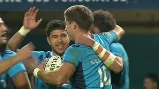 TOP 14 - Essai de Domingo MIOTTI (MHR) - Montpellier H&eacute;rault Rugby - Aviron Bayonnais