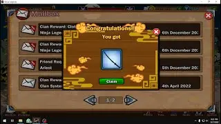 Ninja Legends - Reward Clan Season 13 NBTF (Hidden Katana Yoake)