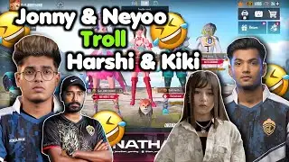Jonny & Neyoo Troll Harshita & Kiki 😂| Funny Moment | ODIN