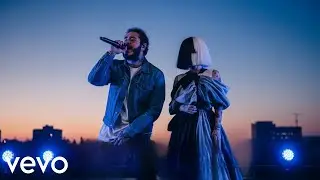 Post Malone Ft Sia - No Emotion (Lyrics Video)