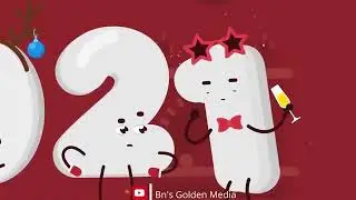 New Year Numbers Fun 2022 Animation   Goodbye 2021 Welcome 2022   Happy New Year 2022