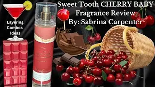(Review) NEW! 🍫Sweet Tooth 🍒CHERRY BABY🍒 By: Sabrina Carpenter ▌Layering Combinations