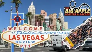 Weirdest Coaster in America? - BIG APPLE COASTER Review: My Experience in Las Vegas Part 1