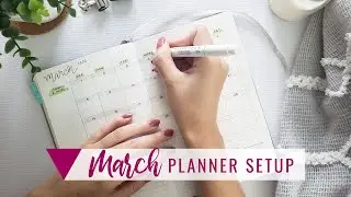 Minimal Bullet Journal Setup for March 2020