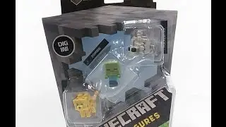 Minecraft Mini-Figures Stone Series 2 Three Pack Review! #3