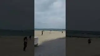 Poole beach,uk