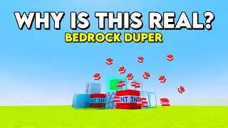 TNT Duplication In Minecraft Bedrock 1.21.92