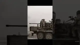 57-mm automatic anti-aircraft gun S-60. War in Ukraine. Stop the war!