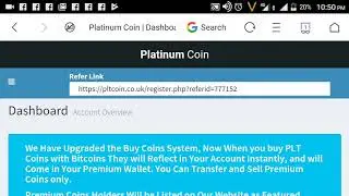 pltcoin platinum coin how to register why should i buy it