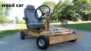 I Built a Real-Life Pedal Car