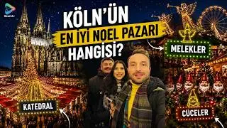 Köln'ün En İyi Noel Pazarı Hangisi?🎄🤔 Katedral mi, Melekler mi, Cüceler mi? | Cologne