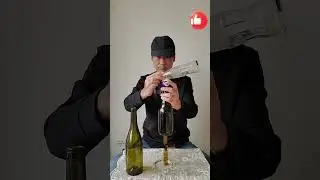 Wine bottles balancing super amazing live #shorts #balance