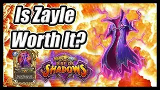New Card Zayle Shadow Cloak Deck Guide- Should You Get It? - Rise Of Shadows Hearthstone