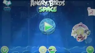 Angry Birds Space! Tutorial do mundo Brass Hogs fases 1,2 e 3.