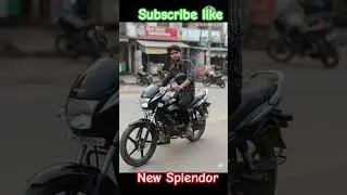 new Splendor Plus bike 🚳🚲 new Splendor bike motorcycle speed 🚅🚄 1 litre petrol mein 70 km chalta hai